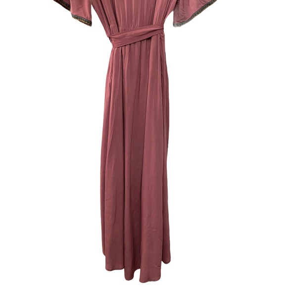 NWT!! PIPER & SCOOT | Boho Aztec Wrap Dress maxi - Picture 6 of 11